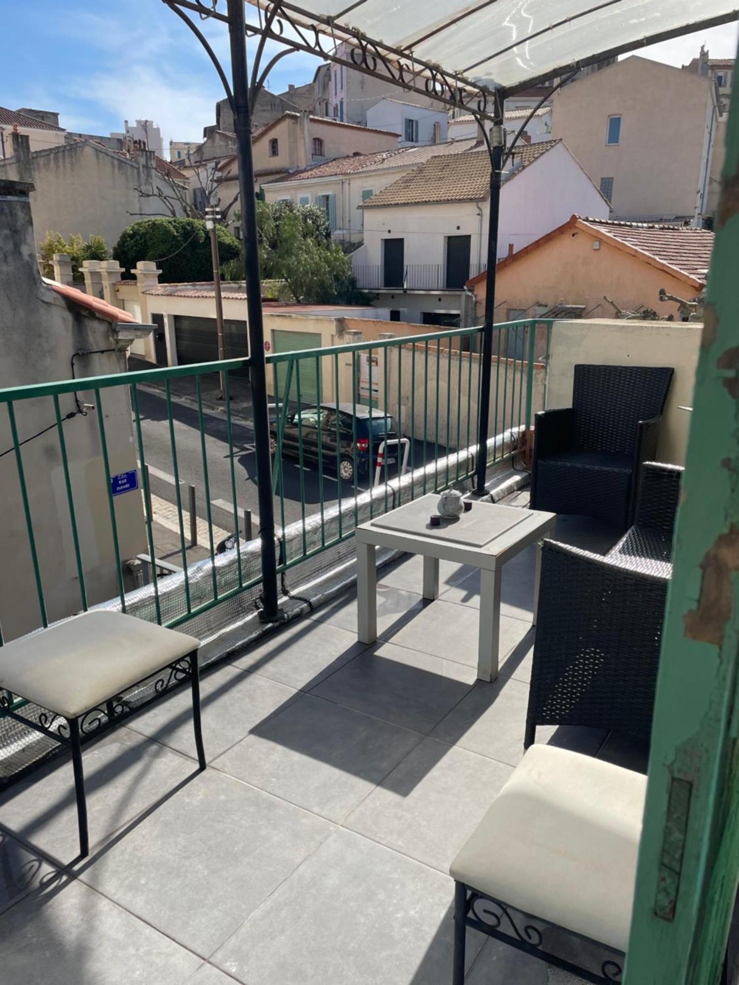 מרסיי Stud Terras Ville Corniche 2 Pers Stat Gratuit Rue Modif Suivt Possib Et Accord Exclusif מראה חיצוני תמונה