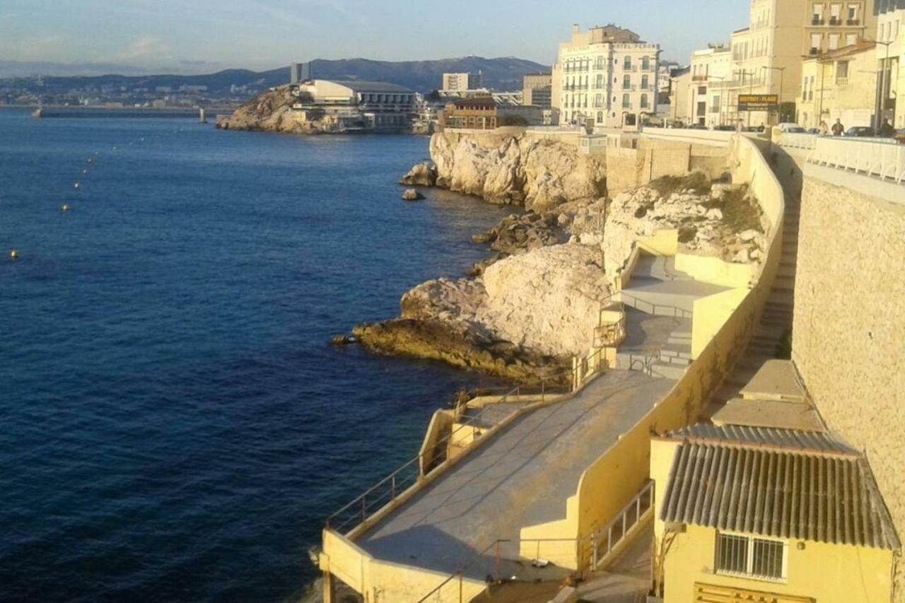 מרסיי Stud Terras Ville Corniche 2 Pers Stat Gratuit Rue Modif Suivt Possib Et Accord Exclusif מראה חיצוני תמונה