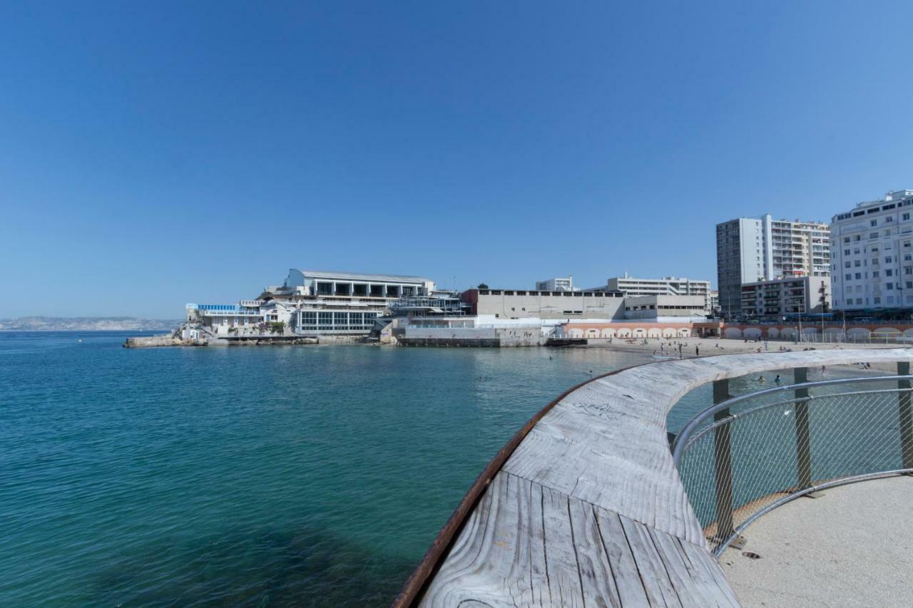 מרסיי Stud Terras Ville Corniche 2 Pers Stat Gratuit Rue Modif Suivt Possib Et Accord Exclusif מראה חיצוני תמונה