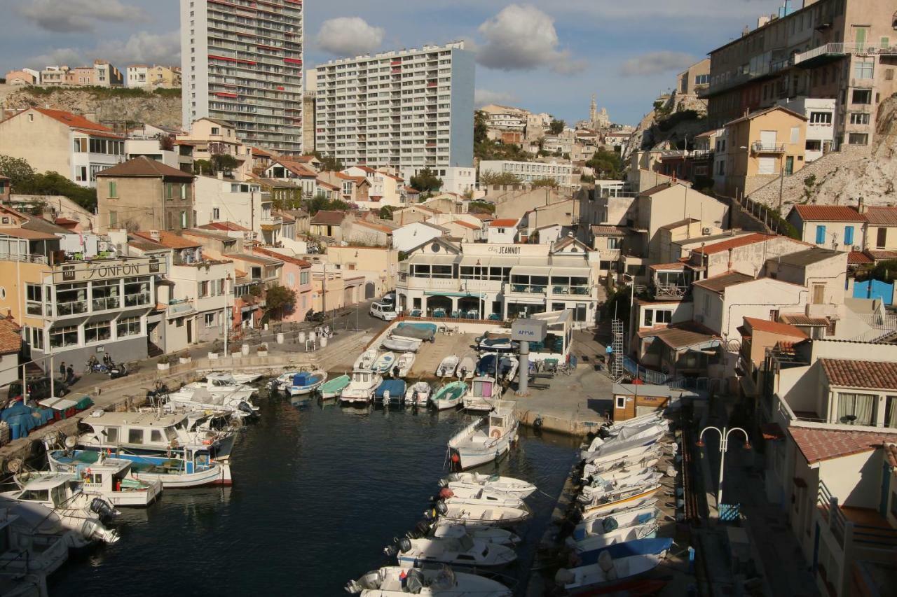מרסיי Stud Terras Ville Corniche 2 Pers Stat Gratuit Rue Modif Suivt Possib Et Accord Exclusif מראה חיצוני תמונה